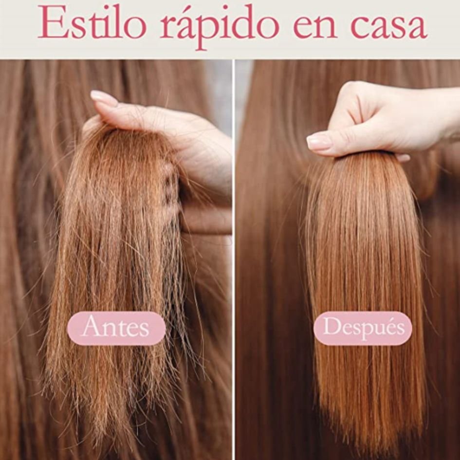 "¡Transforma tu Cabello en Movimiento! Cepillo Alaciador Portátil Cerámico - Sin Frizz y en Varios Colores para un Estilo Perfecto 👌 en Cualquier Momento" 😎